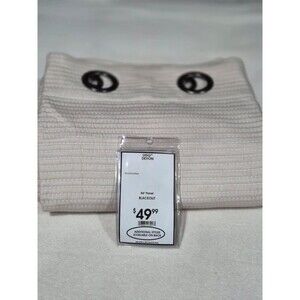 NWT- UGG 84" Beige Single Panel Blackout Curtains